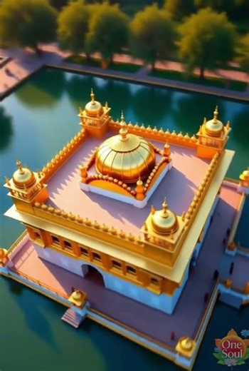 Mool Mantar Vibes at Harmandir Sahib 🙏 Peaceful Sikh Meditation #onesoul #soulsanctuary #like