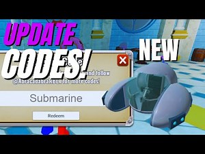 *NEW* UPDATE! SUBMARINE* CODES! SharkBite 2 🦈 ROBLOX