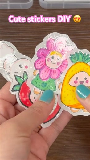 Easy sticker dig #sticker #drawing #howto #papercraft #handmade #trending #shorts #viralshort