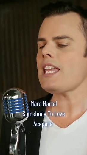Marc Martel, cantando acapella de 'Somebody To Love' do Queen.. #oficialqueenmusic #somebodytolove #freddiemercury #marcmartel #brianmay #rogertaylor #jonhdeacon #espacoqueen #foryou
