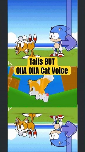 Spinning My Tails VS OIIA OIIA Cat - FNF Tails Mod #fnf #tails #oiiiacat #cat #fnfmobliegame
