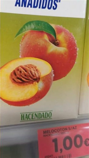 zumo de melocotón Mercadona