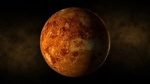 Planet venus space, stars