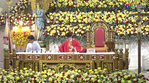 #QuiapoChurch Official 4PM LIVE MASS PAMBANSANG KAPISTAHAN ni JESUS NAZARENO 08 ENERO 2025 (Miyerkules) #FiestaMass Tagapagdiwang: Rev. Fr. Jonathan Noel Mojica NAZARENO 2026 Debosyon • Traslacion • Misyon TEMA: “Dapat SIYANG TUMAAS, at AKO nama’y bumaba.” (Juan 3:30) Ang bawat DEBOTO ay MISYONERONG DISIPULO. Walang hanggang pasasalamat Mahal na Poong Jesus Nazareno! ¡VIVA, POONG JESUS NAZARENO! QUIAPO CHURCH MOBILE APP For Android: https://bit.ly/3nXUz4Q For IOS: https://apple.co/3k9nfFH #Minor