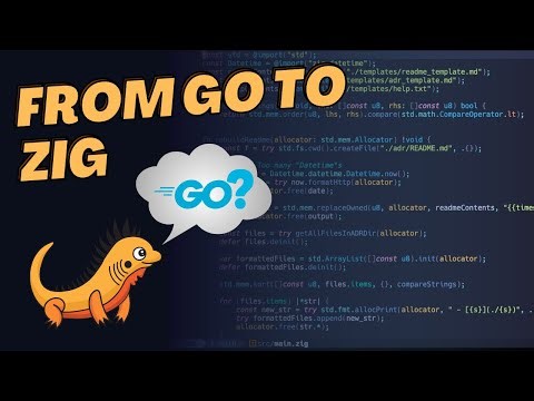 Migrating a Go CLI project to Zig, Code Comparison