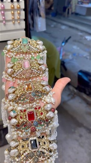 Turkish style choker set premium quality new market latest jewelry collection form Lahore Pakistan