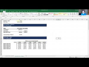 Sensitizing Internal Rate of Return (IRR) for the Sweet Spot Table (Venture Capital)