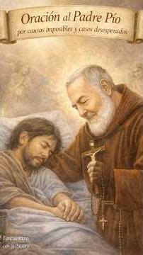 Oración al Padre Pío por causas imposibles y casos desesperados.