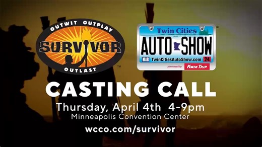 14K views · 25 reactions | Survivor fans! Now's your chance to outwit, outplay, and outlast all the rest. Join WCCO and the Twin Cities Auto Show for an open casting call on Thursday, April 4. More info at WCCO.com/survivor. | WCCO & CBS News Minnesota | Facebook