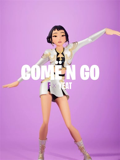 Introducing Zoey and Comë N Go Emote in Fortnite