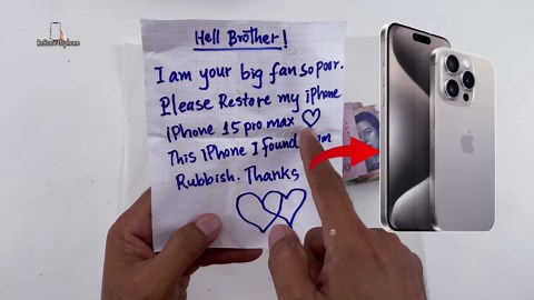 Watch me restore a destroyed iPhone XS Max