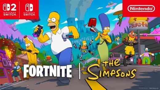 44K views · 531 reactions | Drop into Springfield in Fortnite Battle Royale and explore iconic Simpsons locations and more on Nintendo Switch 2 & Nintendo Switch.  Available now: https://ninten.do/6188tGICq | Nintendo Switch | Facebook