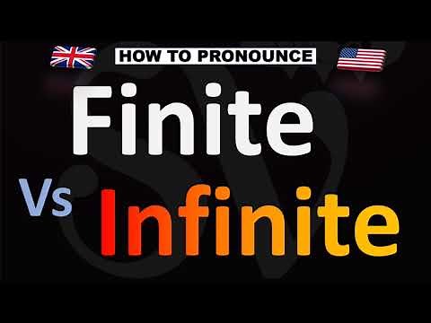 How to Pronounce Finite Vs Infinite? (CORRECTLY)