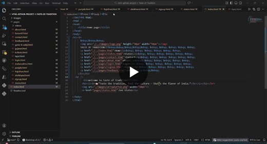 #html #webdevelopment #roadtocode #firstproject | Sakshi Bhosale