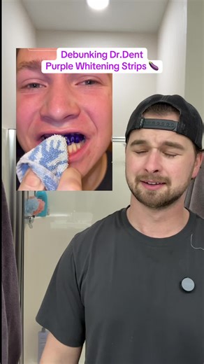 Unbelievable Results with Dr.Dent Purple Whitening Strips