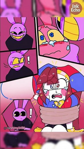 Jax vs Evil Jax: Battle for Pomni 💔 Part 17 The Amazing Digital Circus Comic DUB | TADC