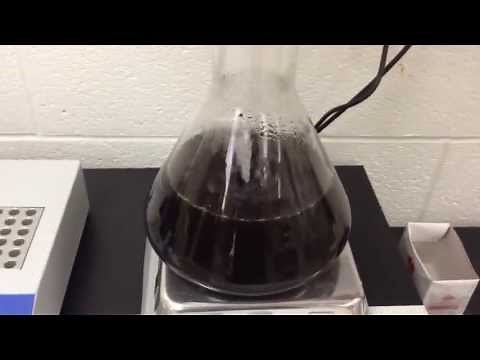 Silver nanoparticle synthesis