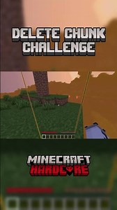 I have absolutely no idea what I’m doing 🫪 #Minecraft #MinecraftChallenge #DeleteChunk #Gaming