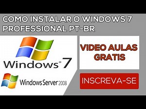 COMO INSTALAR O WINDOWS 7 PROFESSIONAL