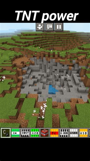 Tested the Most Dangerous TNT in Minecraft! (Extreme Destruction) #minecraft #minecrafttnt #viral