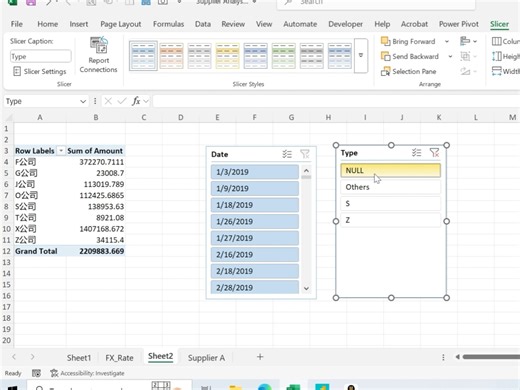 Excel & Query基于供应商数据分析入门学习