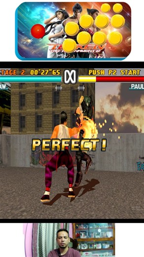Law vs paul tekken 3 gameplay || tekken 3 gameplay #shorts #trending #viral #fyp