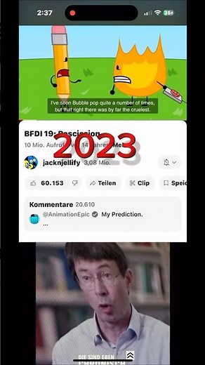 evolution of pencil bfdi