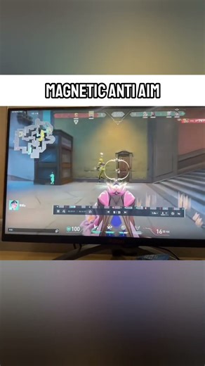 magnetic anti aim #valorantmemes