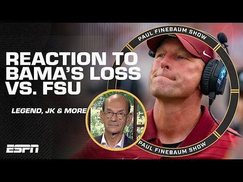Callers had A LOT to say after Alabama’s loss vs. Florida State 📞 | The Paul Finebaum Show