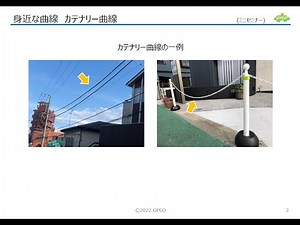 20220626 OPEOミニセミナー04 身近な曲線 カテナリー曲線