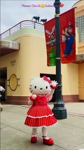 Hello kitty is back|Wonderland Universal studios| #hellokitty #wonderland #shorts