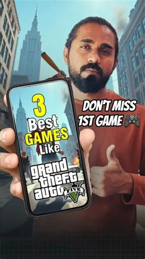 Top 3 High Graphics Games Like GTA 5 Mobile | Gamer Verse 🕹️#games #gta #gta5 #highgraphicsgames