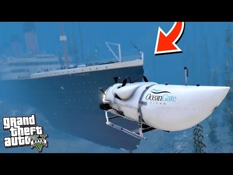 الغوص إلى تايتانيك، لكننا غرقنا!! – GTA 5 Mods