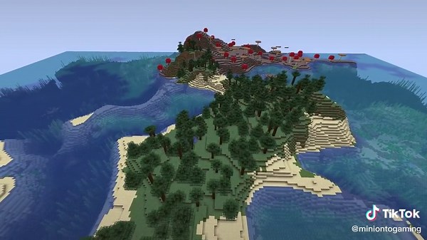 Incredible Minecraft Mooshroom Biome Seed Discovery