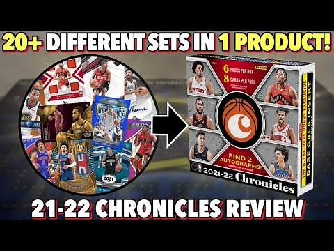 ONE OF THE BEST SETS FOR VALUE! 🔥 | 2021-22 Panini Chronicles Basketball Hobby Box Break/Review