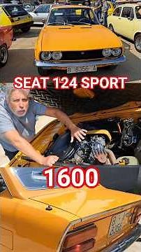 ✅️Seat 124 Sport 1600. El coupe nacional deseado en los 70.