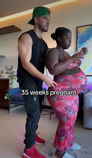 35 weeks/8 months pregnant 🥰