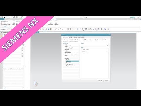 Customize User Interface - Ribbon - Siemens NX 12 Training - FAQ Shorts