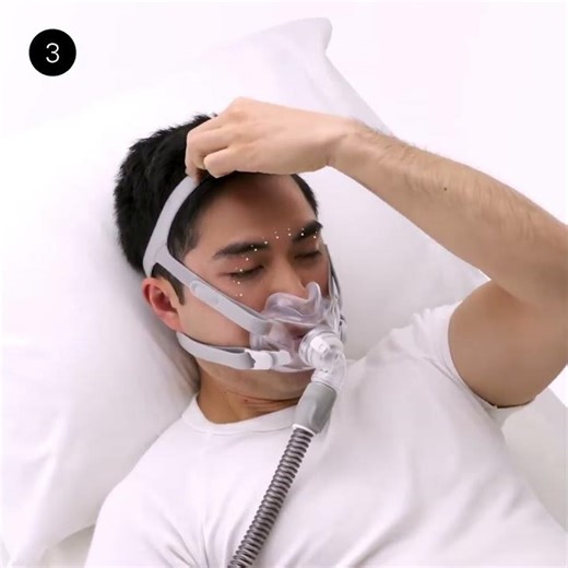 Managing leaks Full face CPAP mask ResMed AirFit™ F30