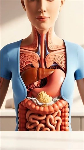 What Happens Inside Your Body When You Eat a Burger | Realistic Digestion in 4K #digestiveprocess