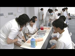 手術室の見学や採血も…高校生が看護の仕事を体験 高松市