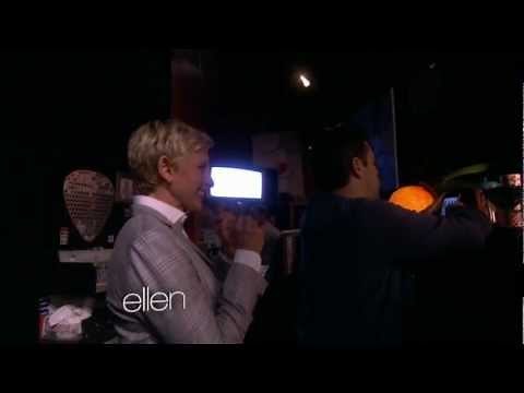 Ellen Scares Andy