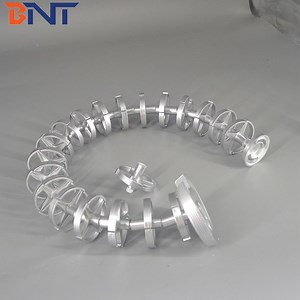 [Hot Item] New Design Factory Sales High Quality Under Desk Snake Tube Cable Manager for Office Table