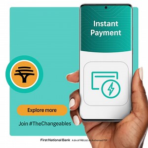 Conveniently make real-time payments📲with FNB Instant Payments to any bank using only a card number💳. Join #TheChangeables | FNB
