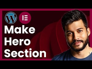 How To Make Hero Section In Elementor (easy tutorial)