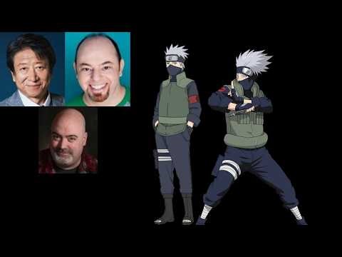 Anime Voice Comparison- Kakashi Hatake (Naruto)