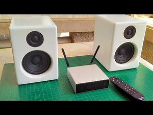 DIY Desktop Speakers TESTING with ARYLIC A50 Wireless Hifi Receiver