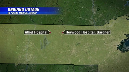 Heywood, Athol hospitals experience network outages