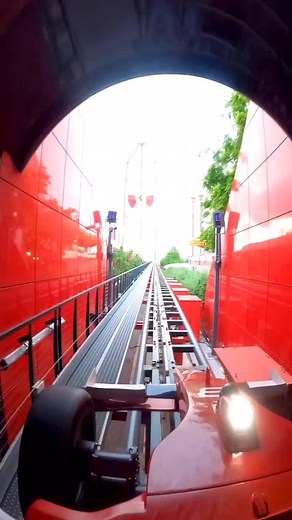 Vacations on Instagram: "⚡ Europe’s fastest roller coaster in just 40 seconds! ⚡ Meet Red Force at Ferrari Land 🎢🔥 — soaring 112 meters (367 ft) high and blasting from 0 to 180 km/h (112 mph) in only 5 seconds. 🚀 Inspired by Formula 1, it shoots you straight into the sky before a vertical drop that feels like pure free-fall. 🏎️💨 It’s the tallest and fastest coaster in Europe — quick, intense, and unforgettable. Would you ride it or watch from the ground? 👀✨ Video by: @national_coasters #Fe