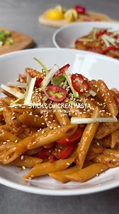 62K views · 1.5K reactions | Sticky chicken pasta  anyone ever have...